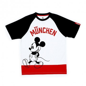 Maglietta adulti Topolino Monaco di Baviera Disney Negozio Disney Abbigliamento uomo